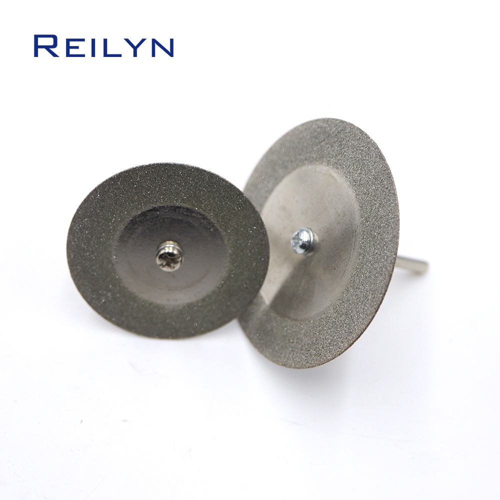 10 cái / gói lưỡi cưa kim cương chân 3mm 20/25/30/35/40 / 50mm lưỡi cưa kim cương nhỏ