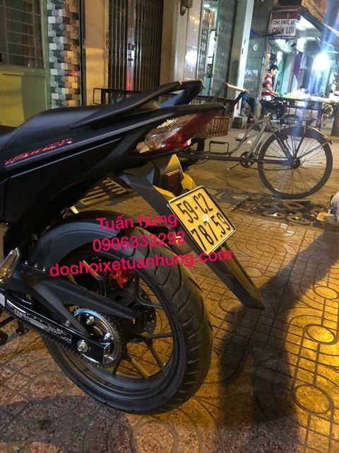 Đuôi dè Winner v1  kiểu sonic - đuôi dè biển số winner - đồ chơi xe winner