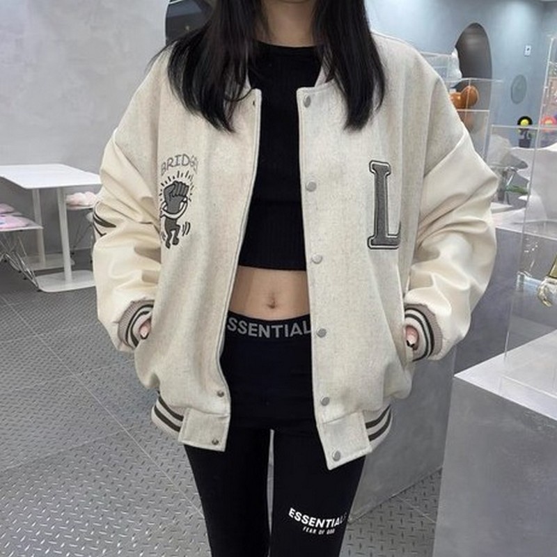 Áo khoác bomber LC Unisex nam nữ chất dầy mịn - GENZOO