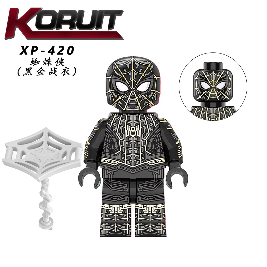 Minifigures Các Mẫu Nhân Vật Siêu Anh Hùng Người Nhện Spiderman Mysterio KT1055 - Đồ Chơi Lắp Ráp Mini