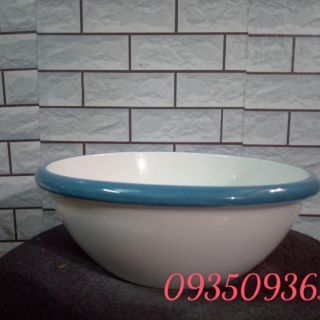 Thau Chậu đựng nước men gốm sứ