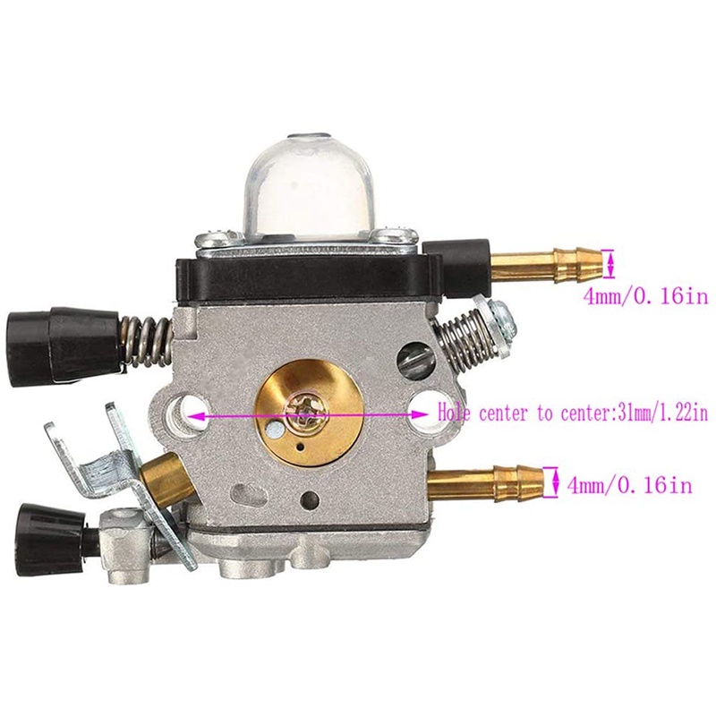 Bộ Chế Hòa Khí BG55 Cho Stihl BG45 BG65 BG85 Leaf Blower Zama C1Q-S68 C1Q-S68G