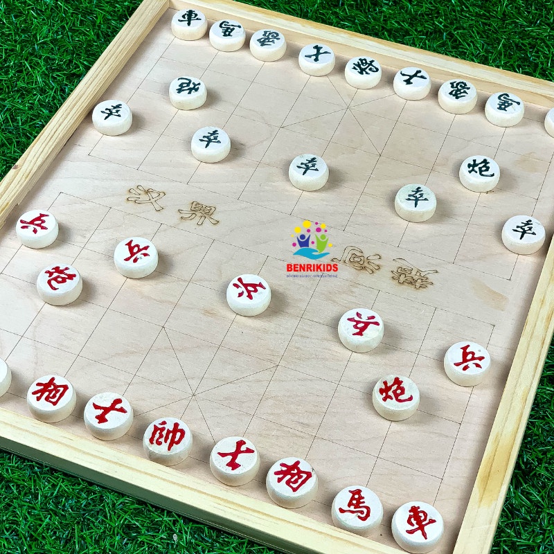 Đồ Chơi Cờ Tướng Gỗ An Toàn Cho Bé