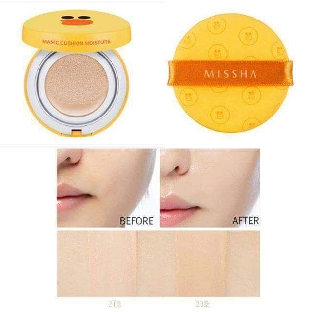 PHẤN NƯỚC MISSHA GẤU VỊT TẶNG KÈM LÕI BB CUSHION