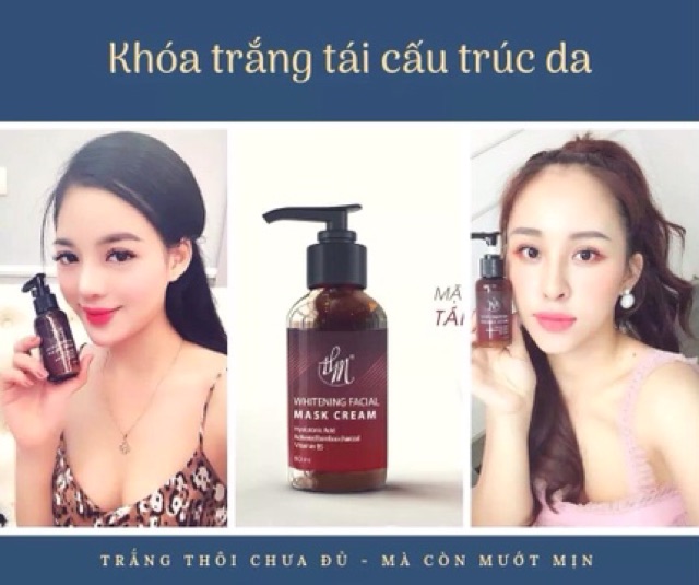 khoá trắng HM cosmetic