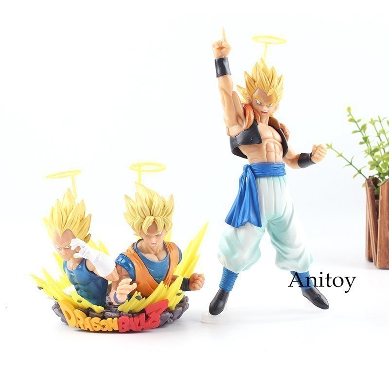 Mô hình Figure set: Hợp Thể Super Saiyan Vegeta & Son Goku Thành Gogeta Vol.1