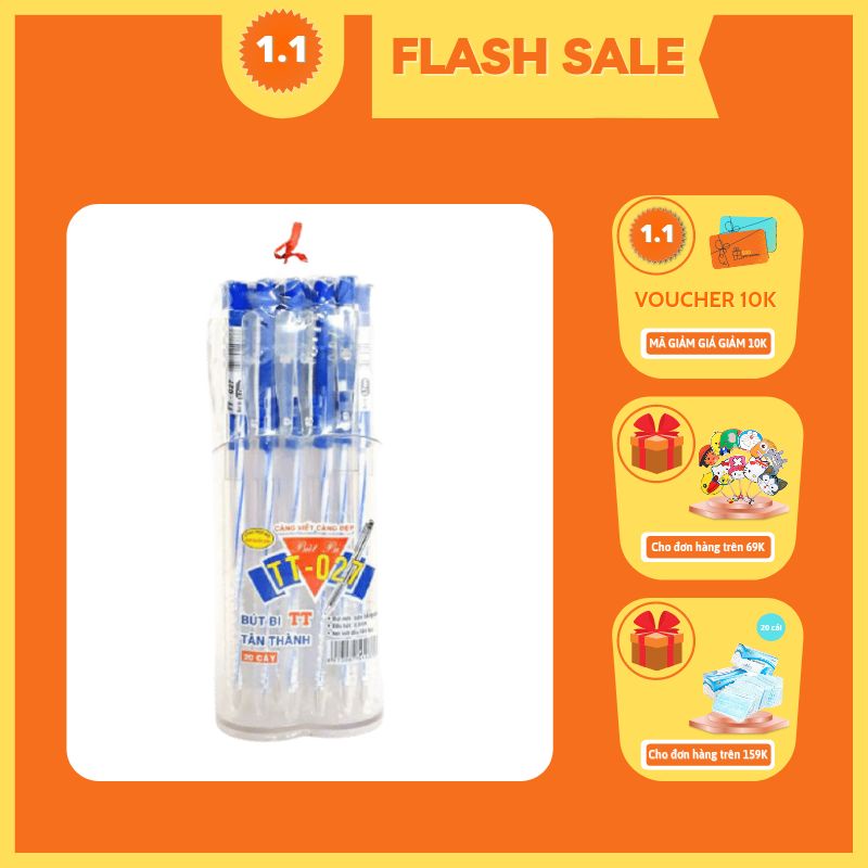 1 Hủ 20 cây bút bi Tân Thành - 027
