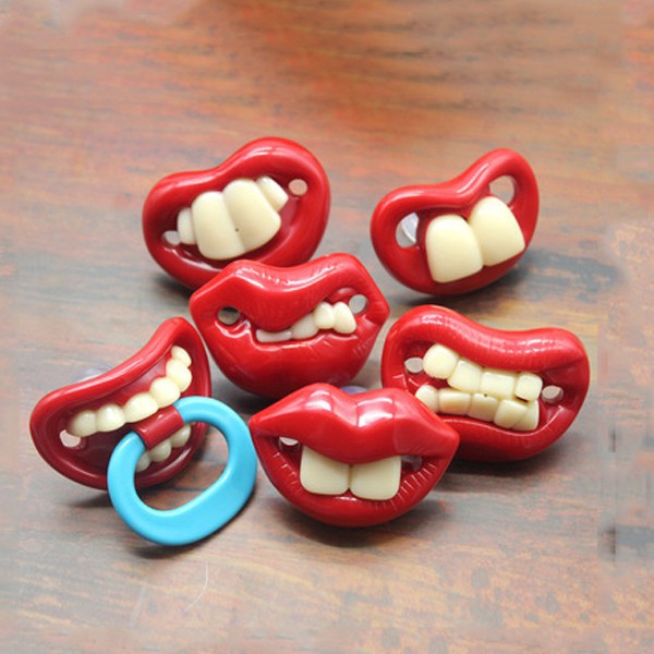 Cho bé bú núm vú giả Prank Núm vú giả mới lạ Trẻ em so sánh Núm vú giả Núm vú giả Núm vú giả