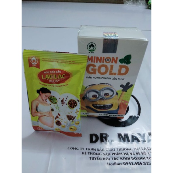 Dầu húng chanh lên men minion goldmua dầu húng chanh tặng 1chai tắm gội - ảnh sản phẩm 2