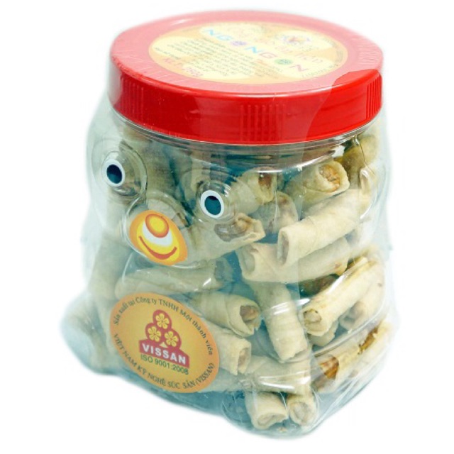 Chả Giò Ăn Liền Ngon Ngon Tôm Vissan Hộp 250g/ 50g