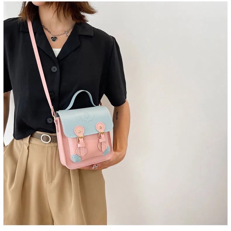 GRIZZ_G3/Túi Balo PU DIY Tự May Handmade