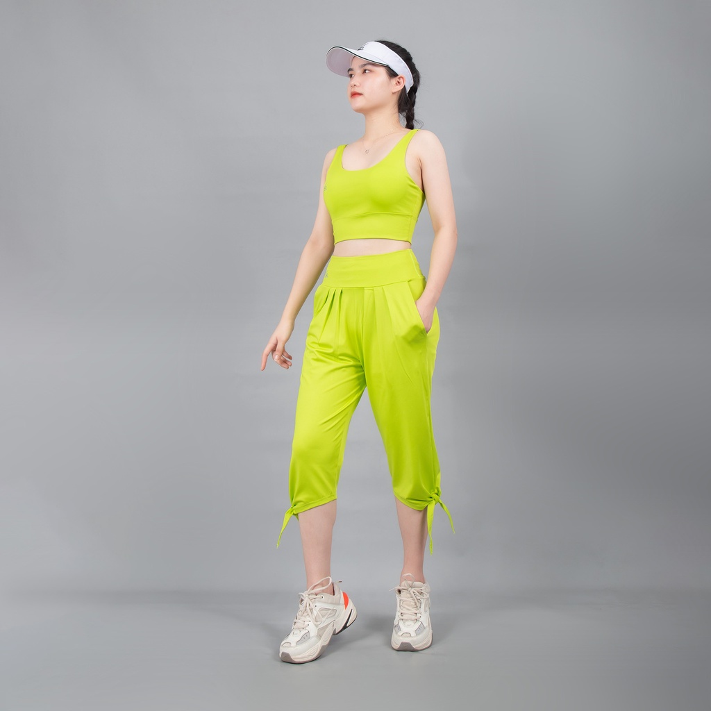 Bộ đồ thể thao Gladimax Quần S-Zumba buộc gấu &amp; Bra Two-Strings trẻ trung, cá tính, năng động