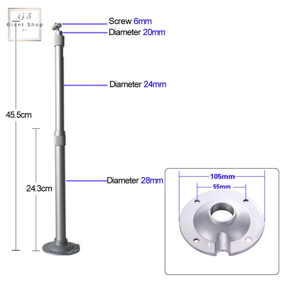 Khung Treo Máy Chiếu Gắn Tường 20-40cm 15kg