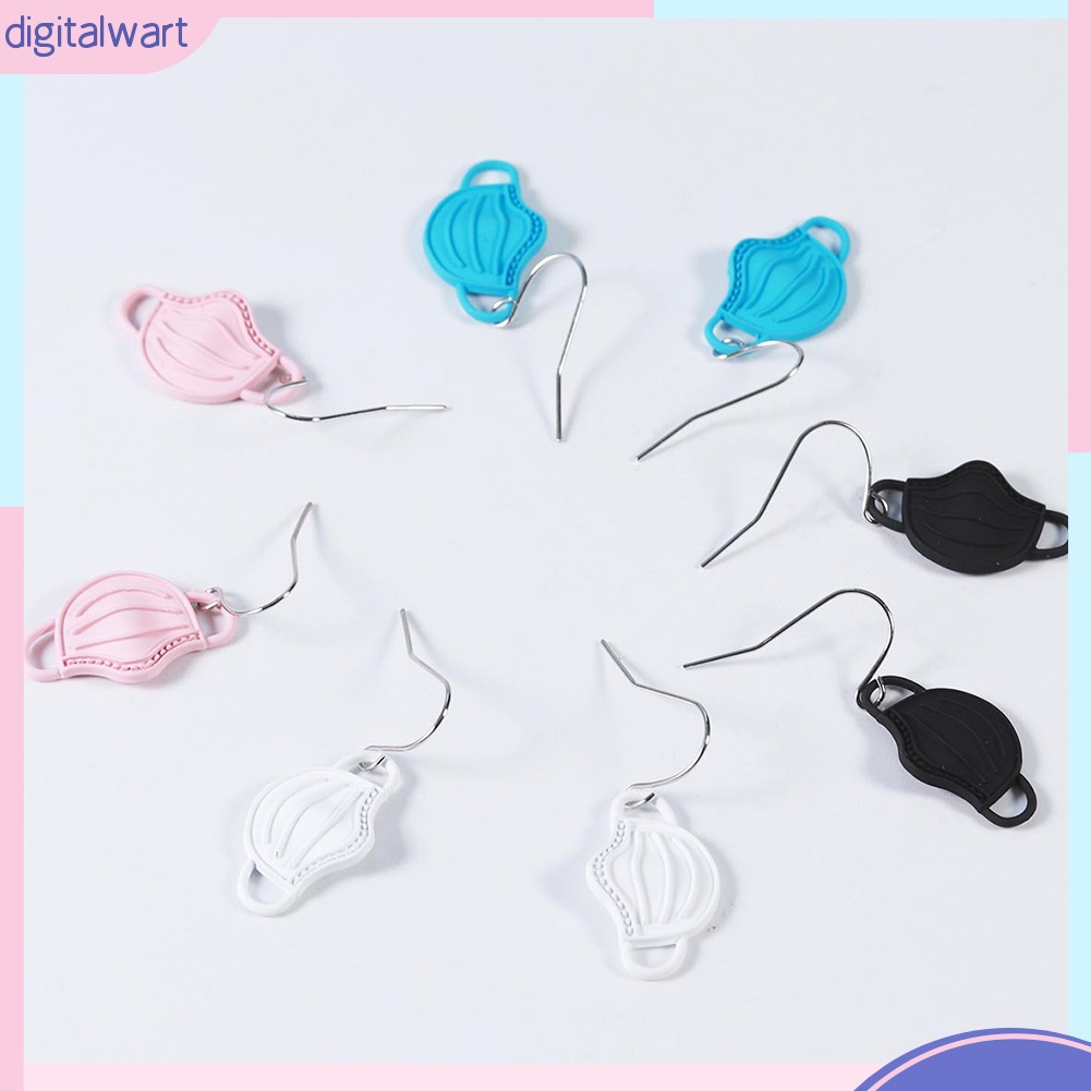 Bông Tai Hình Mặt Hoạt Hình Bằng Hợp Kim Dành Cho Nữ