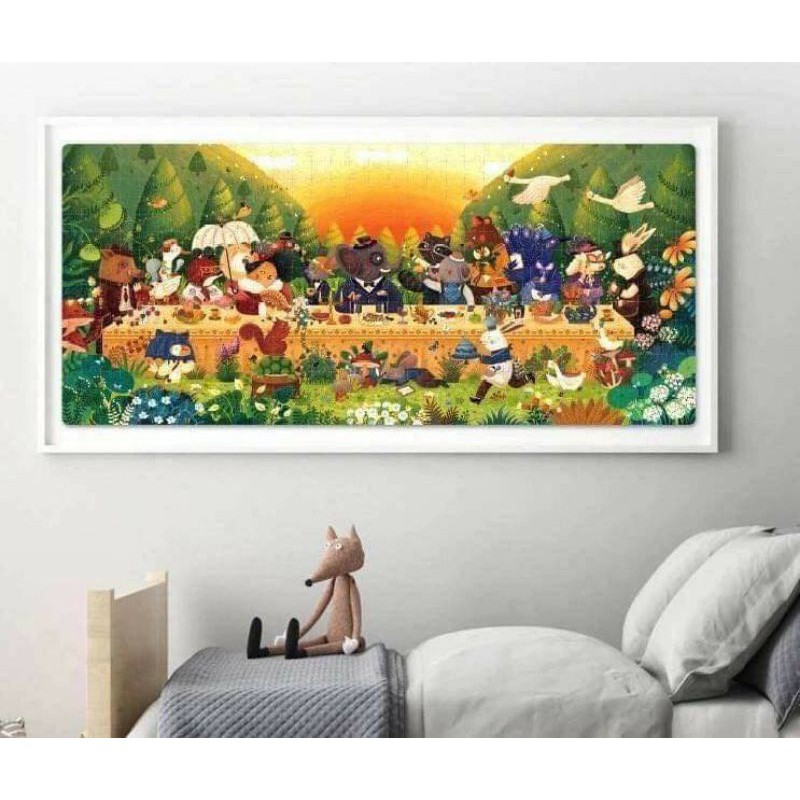 BỘ XẾP HÌNH 528 MIẾNG GHÉP SUNSET CARNAVAL - HÃNG MIDEER