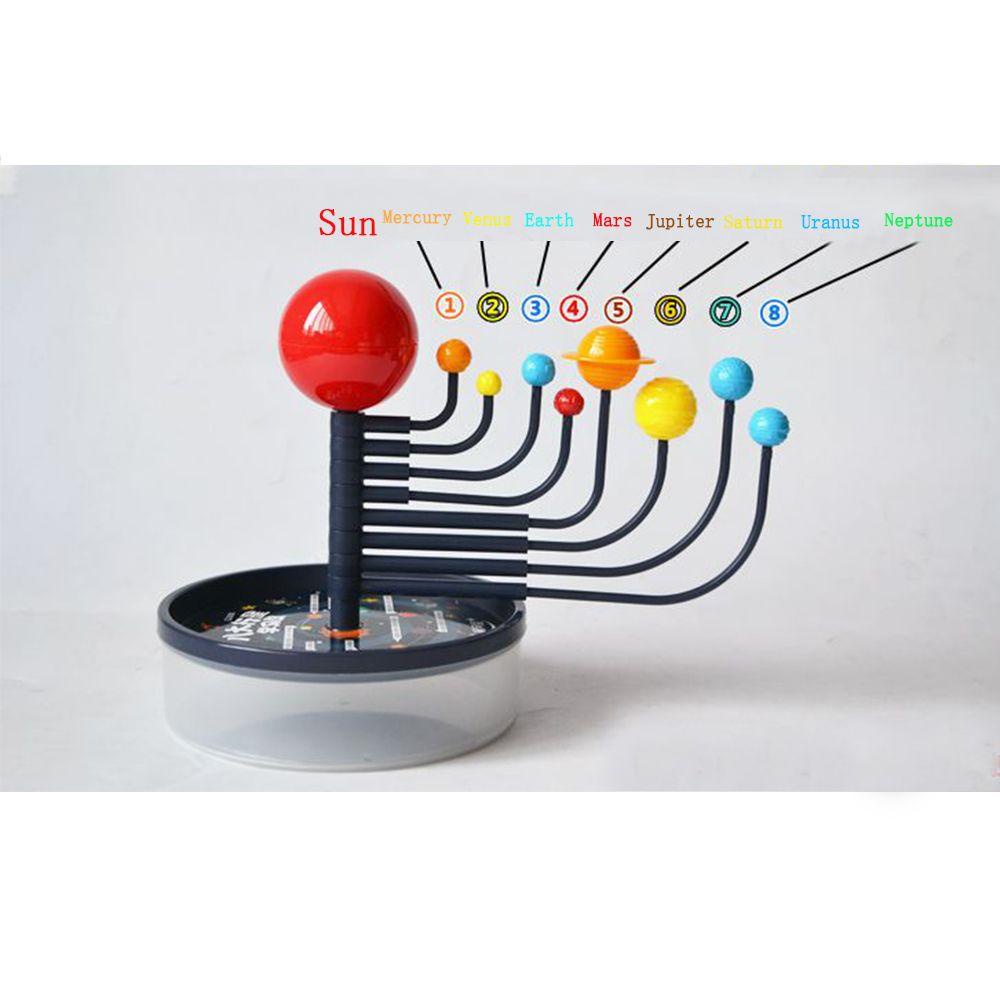 Bộ Đồ Chơi 3D Hình Các Hành Tinh Thiên Văn 9 Hành Tinh Bằng Nhựa Vui Nhộn Sáng Tạo