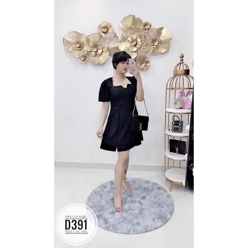 Bigsize Đầm cúp ngực D391