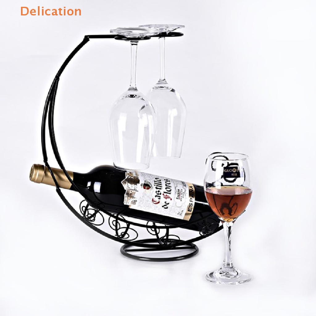 Giá Đỡ Trưng Bày Ly Rượu Vang Bằng Kim Loại Thiết Kế Sáng Tạo