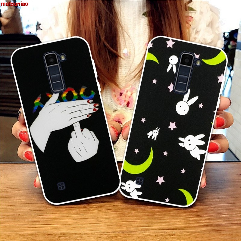 LG K8 K10 2016 2017 X Power Q6 Q8 V20 Stylus 2 Plus 3 V30 BY-HDZT Pattern-5 Soft Silicon TPU Case Cover