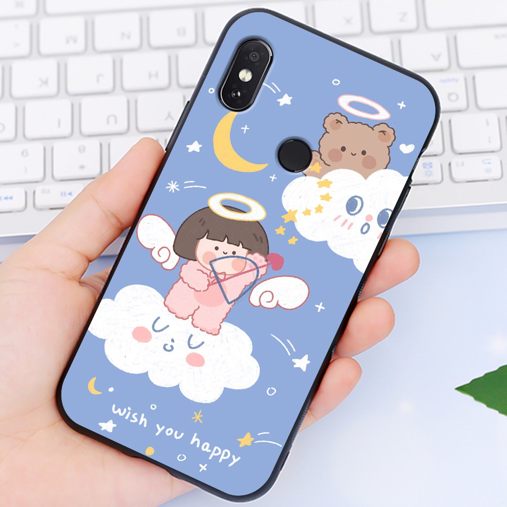 Ốp Xiaomi 🌻 Ốp lưng Xiaomi Redmi 6 Pro Mia2 Lite Redmi S2 Roro Jump nhựa cao cấp viền silicon - Banana Store