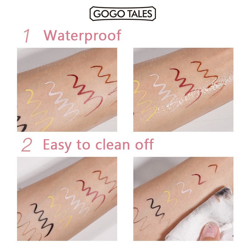 Gogo Tales [Hàng mới về] Bút Kẻ Mắt Nước Lâu Trôi Chống Thấm Nước Nhanh Khô Gogo Tales | BigBuy360 - bigbuy360.vn