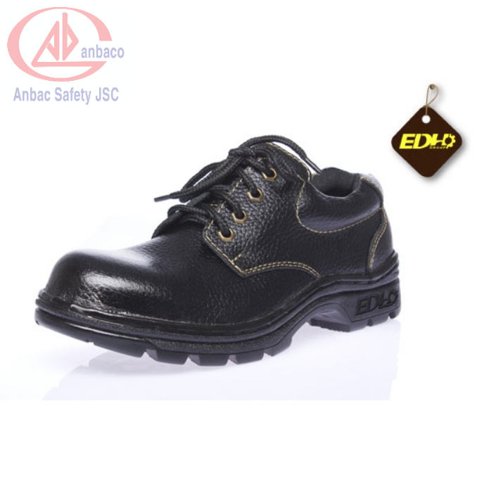 Giày bảo hộ công trình thấp cổ mũi thép chống va đập, đế thép chống đinh EDH K14, DH - Việt Nam