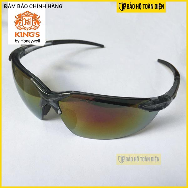 [TẶNG KHĂN LAU KÍNH] Kính bảo hộ Kings KY 717. Kính bảo hộ chống bụi, chống tia UV, chống chói nhập khẩu. Dùng chạy xe,.