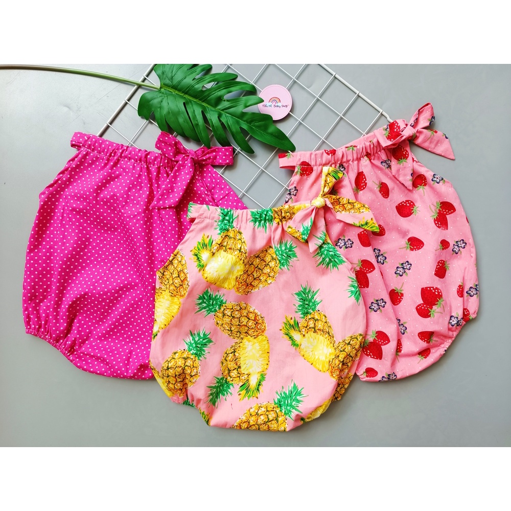 Body liền thân 2 dây mùa hè cho bé sơ sinh 3-12kg