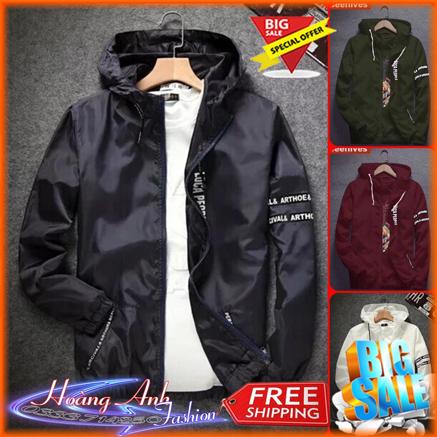 FREESHIP_ ÁO KHOÁC DÙ M76 Loca People (Size M.L)