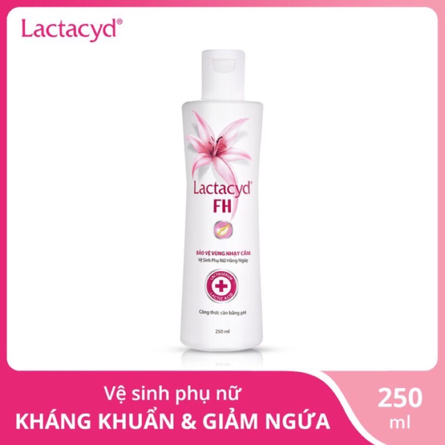 (250ml) Dung Dịch Vệ Sinh Phụ Nữ Lactacyd dành cho vùng kín nhạy cảm Chính Hãng cty