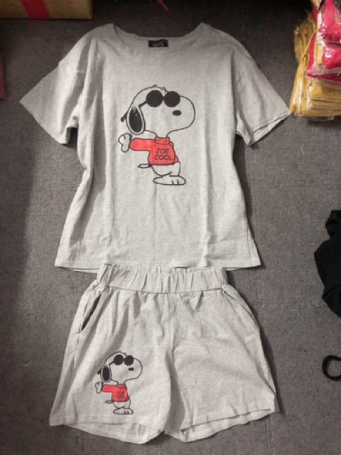 Bộ cotton mặc nhà