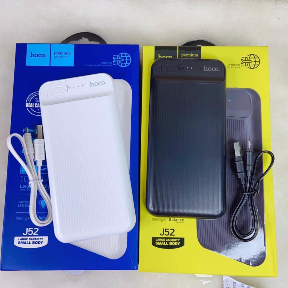 ◈™[Check Mã Code] Sạc Dự Phòng HOC0 Dung Lượng 10000mAh Có Nhanh 2 USB - HoCo Chính Hãng.