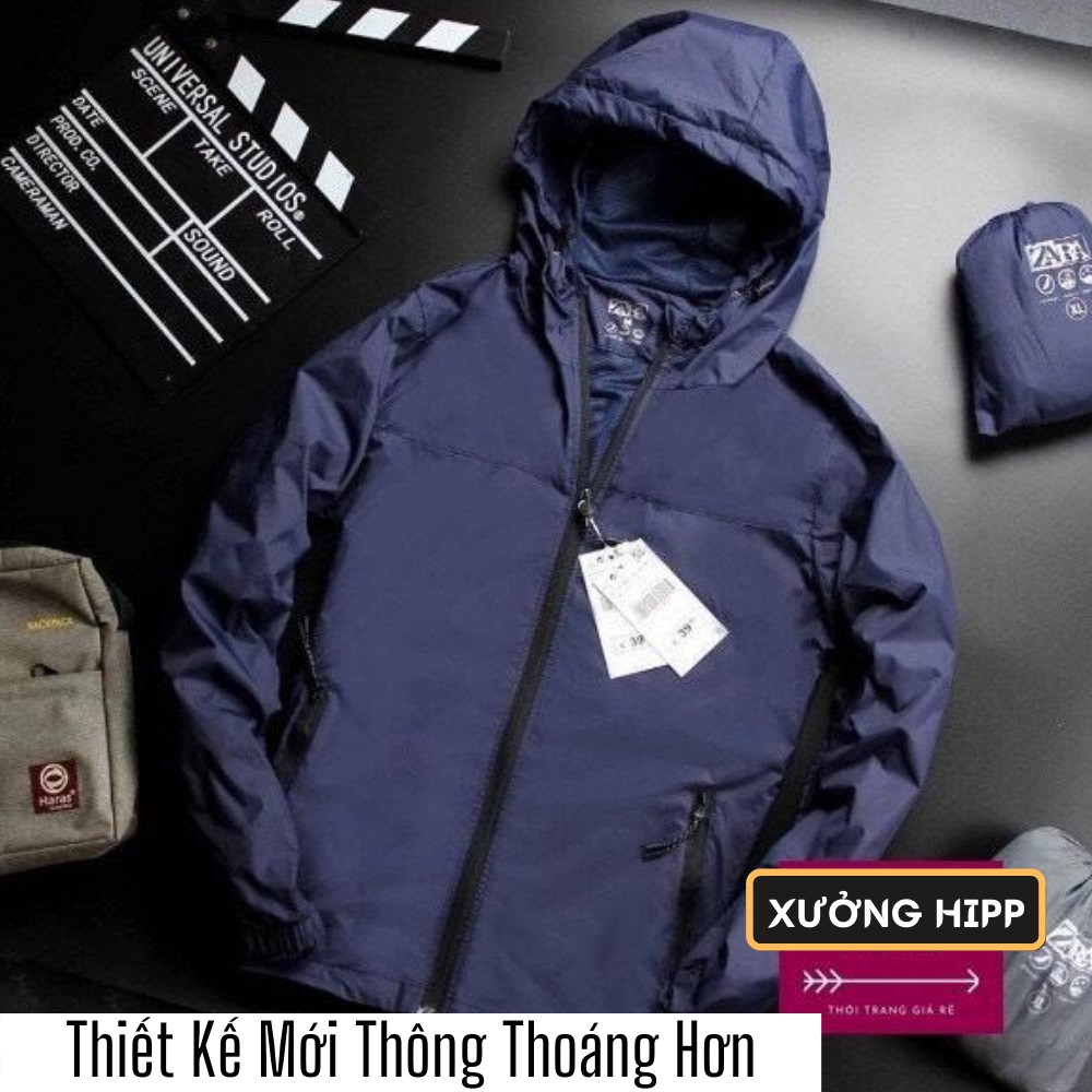 Áo gió Zara nam 2 lớp Xưởng Hipp, khoác dù cặp chống nước cực tốt, hàng Xuất Nhật cao cấp - 2KGZ | BigBuy360 - bigbuy360.vn