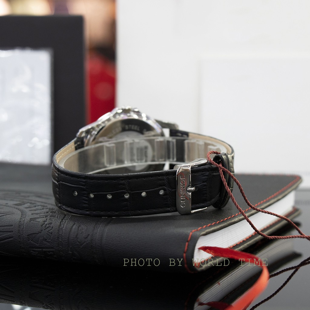 Đồng hồ nam Sunrise DM1116SWA full hộp, thẻ BH 3 năm, kính sapphire chống xước, chống nước | BigBuy360 - bigbuy360.vn