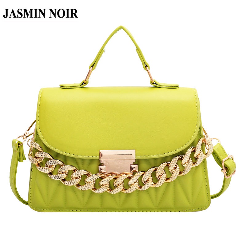 Túi Xách JASMIN NOIR Đeo Chéo Nắp Gập In Họa Tiết Hoa Thời Trang Cho Nữ