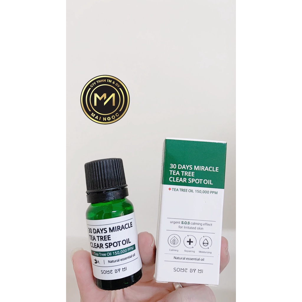 Tinh Dầu Tràm Trà Thần Kỳ Some By Mi 30 Days Miracle Tea Tree Clear Spot Oil 10ml