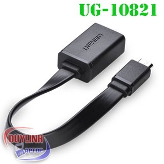Cáp USB 2.0 to Micro USB OTG loại dẹt Ugreen 10821