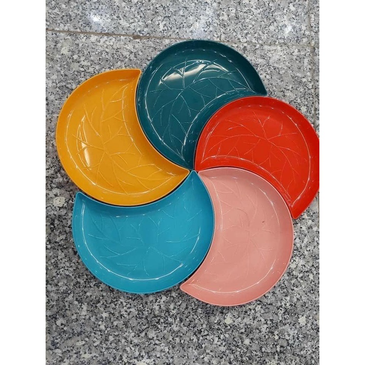 Sét 5 ĐĨA BÁN NGUYỆT Siêu tiện lợi trong gia đình (Size 22.5cm)