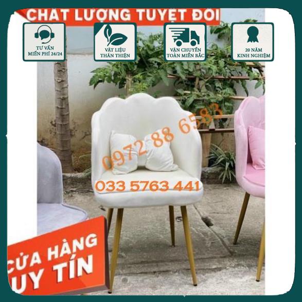 GIÁ GỐC - Ghế hoa sen trang điểm bàn phấn kiểu dáng công chúa