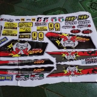 Tem rời dream bull dog đặt in