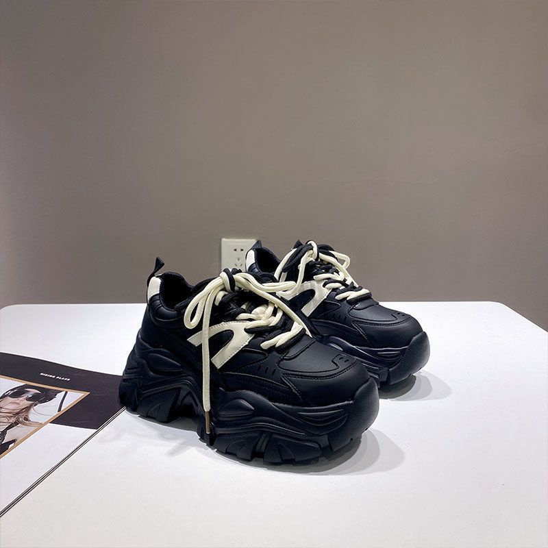 Giày Thể Thao Da Thật Đế Dày Phong Cách Hàn Quốc Cho Nữ