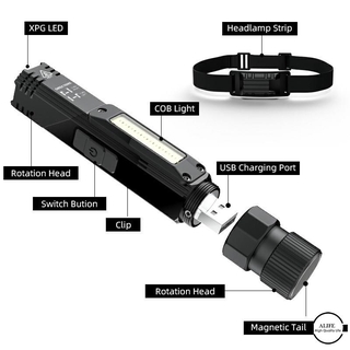 Đèn Pin Đa Năng 5w 500 Lumen