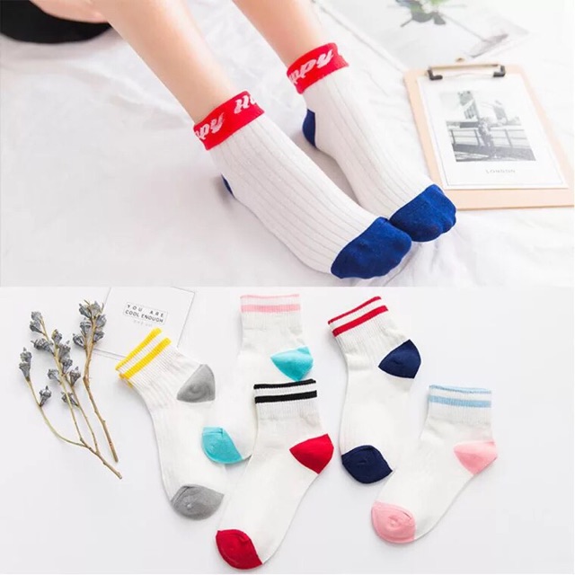 Set 5 đôi tất nữ cao cổ