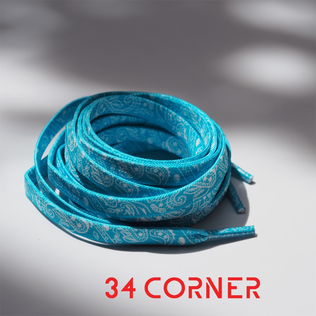 Dây Giày AF1 Họa Tiết Paisley, Dây Giày Thay Thế Dài 140cm 160cm Cao Cấp Custom