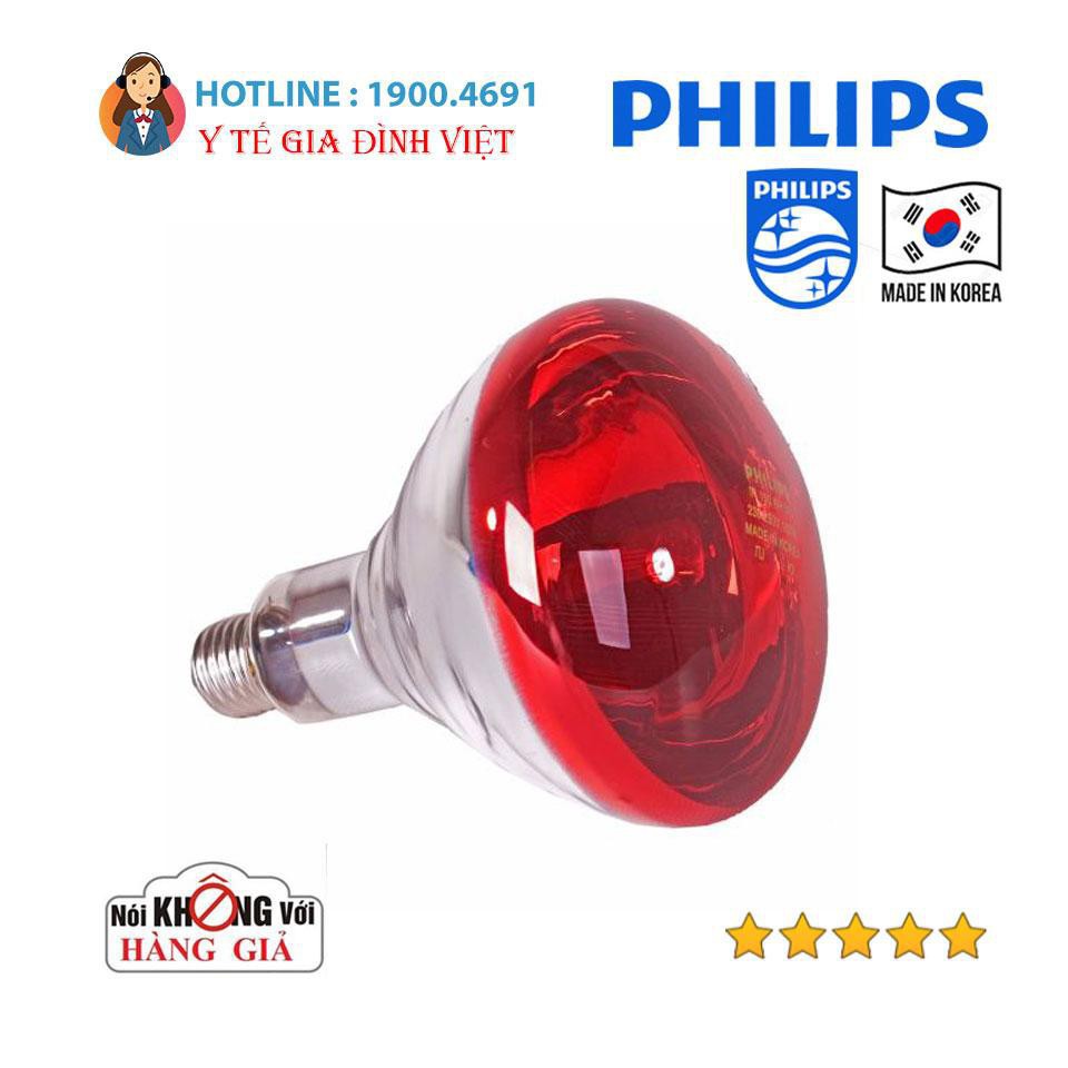 ⚡️Chính hãng⚡️ BÓNG ĐÈN HỒNG NGOẠI PHILIP 250W