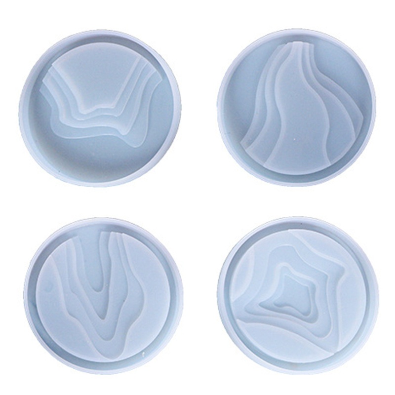 Khuôn Silicone Làm Nhựa Resin Epoxy Hình Tròn Diy