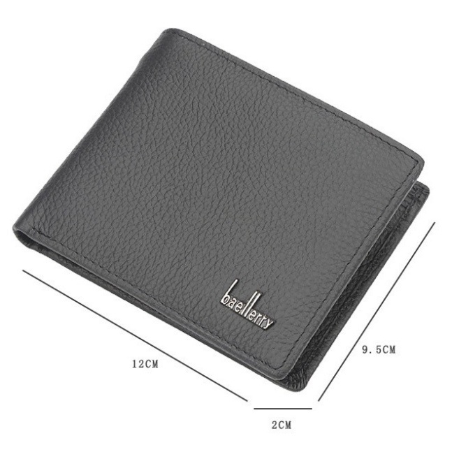 Ví Nam Da Bò Chính Hãng Beallerry Siêu Bền Đẹp | Bóp Da Nam Tặng Kèm Hộp Bảo Hành 12 Tháng | VB03 Saka.Shop99