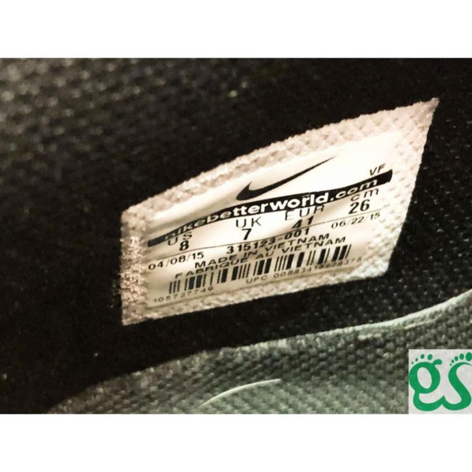 [Sale 3/3]Giày Chính Hãng 2hand Nike Air Force 1 Mid All Black -Ta1 𝄒 🍀