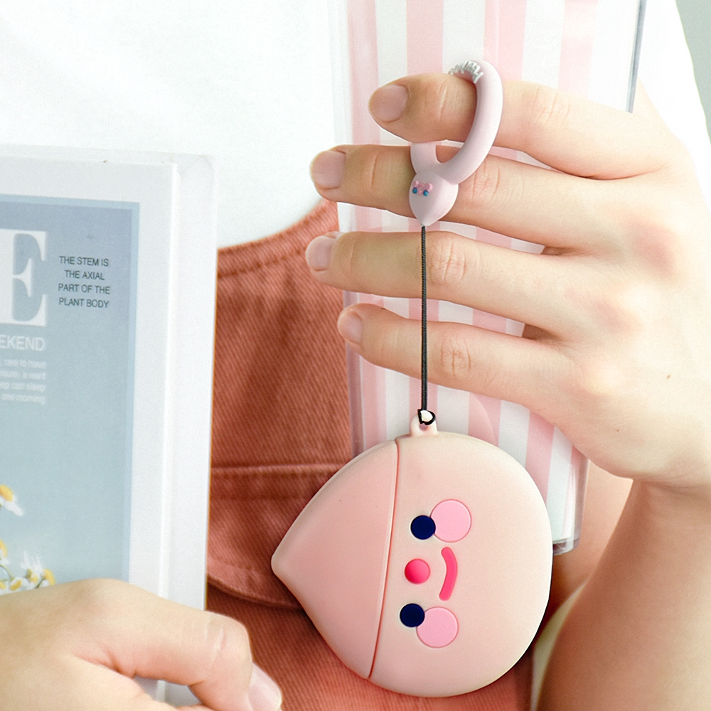 Hộp đựng hoa văn trái bơ dễ thương cho Apple Airpods Tai nghe Bluetooth không dây Vỏ silicon cho Airpods 1/2 Vỏ