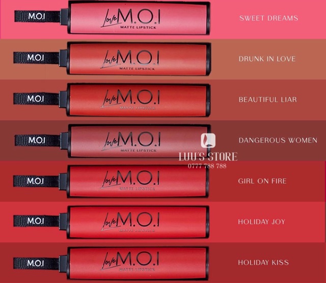 Son Thỏi Love M.O.I Matte Lipstick